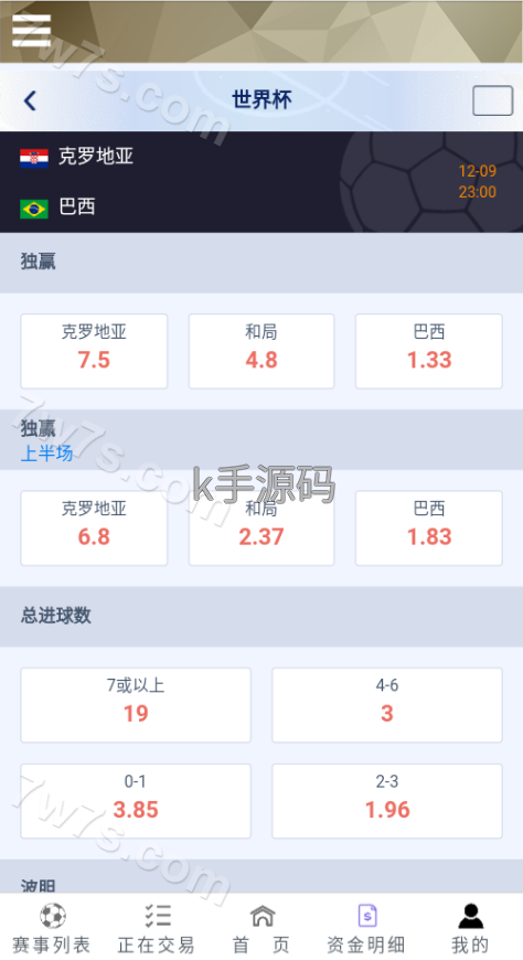 图片[8]-二开版TG淘金网反波胆源码/5.02版本系统源码/足球竞猜下注系统源码-亚亚源码-K手源码 - 100%完整可用源码